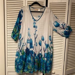 Summer Garden Party women’s Plus dress